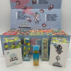 Sky Blue Batch 2G Liquid Diamonds Disposable